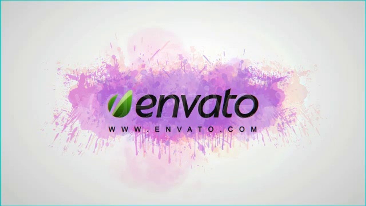 Colorful Splash Logo - After Effects Template