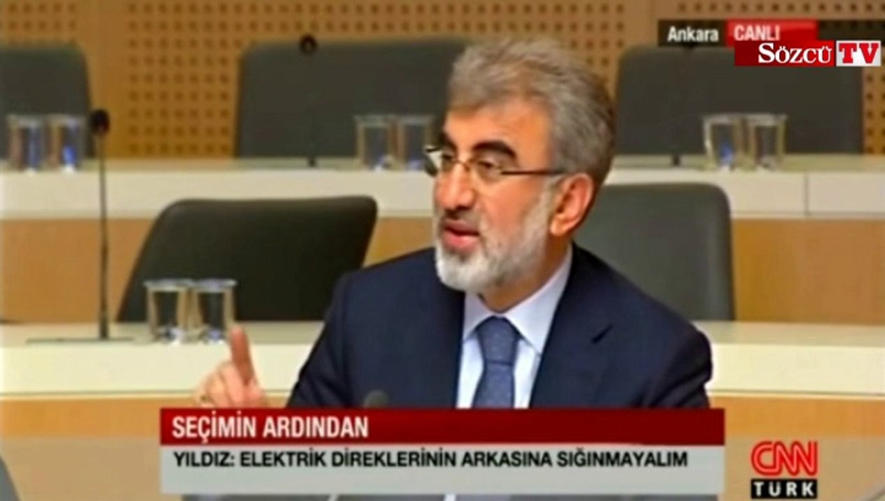 Enerji Bakanı Taner Yıldız: Trafoya kedi girdi