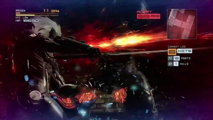 Metal Gear Rising: Revengeance - Mafutisu Battle Gameplay