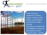 Green Outdoor Gyms : Gym Equipment Suppliers