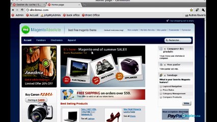 Installer  le Magento Absolute theme F001