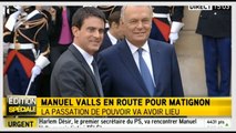 Valls succède à Ayrault à Matignon