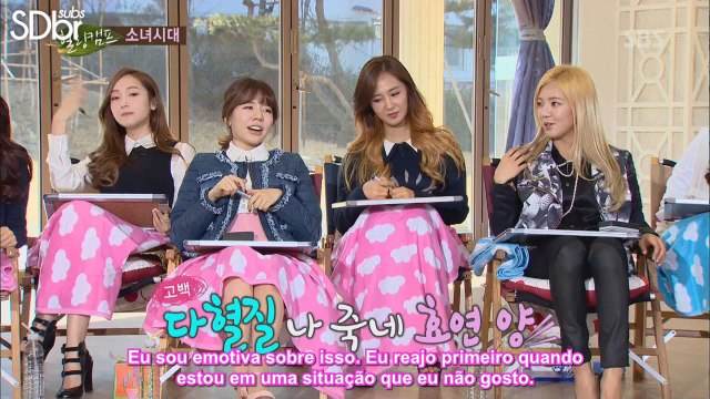 [SDBRsubs][17.03.14] SNSD Healing Camp Pt.2 (Legendado PT-BR)