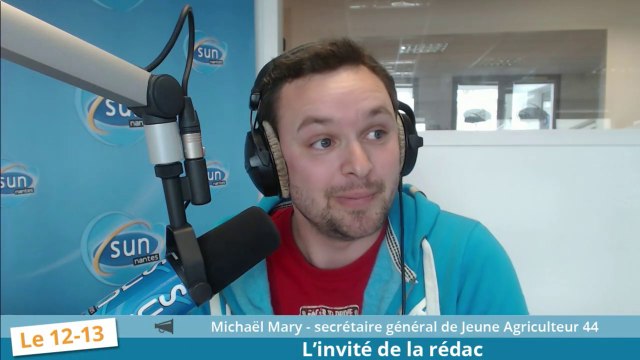 L'invité de la rédac mardi 1 avril : installation des jeunes agriculteurs en Loire Atlantique