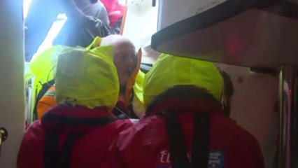 Man overboard: British man rescued from Pacific Ocean