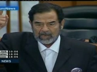 SADDAM  MORT PENDU