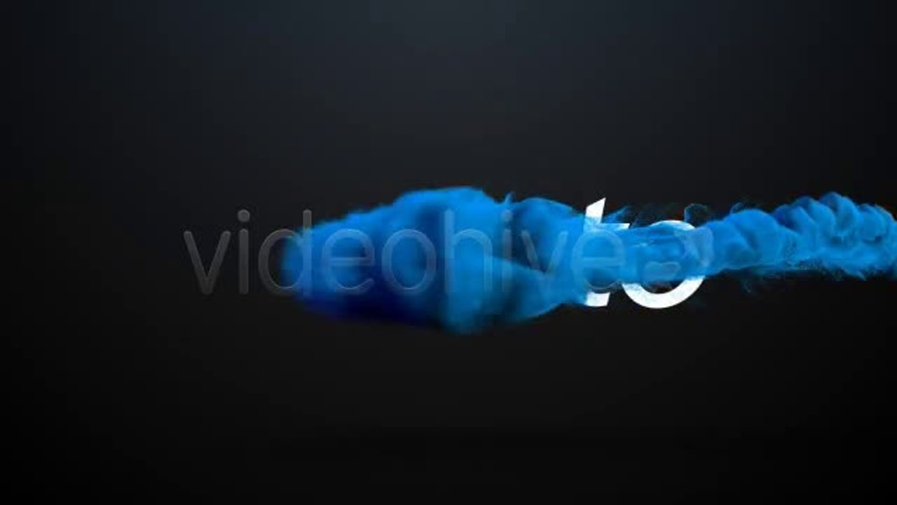 Blue Fluid Opener - After Effects Template