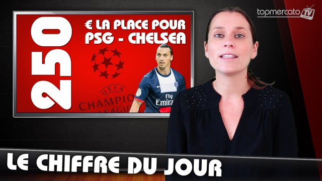 Le chiffre du jour : 250 € la place en moyenne pour le match PSG - Chelsea !