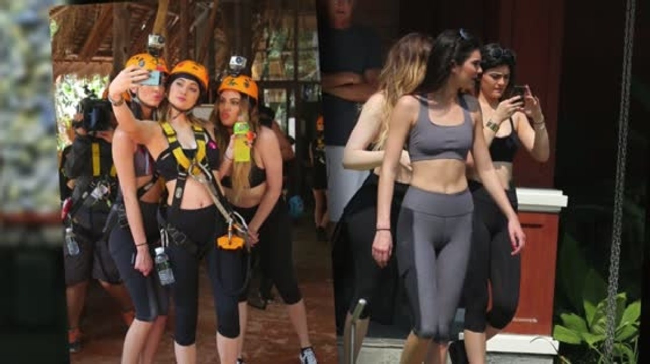 Die kardashians besuchen ein waisenhaus in thailand