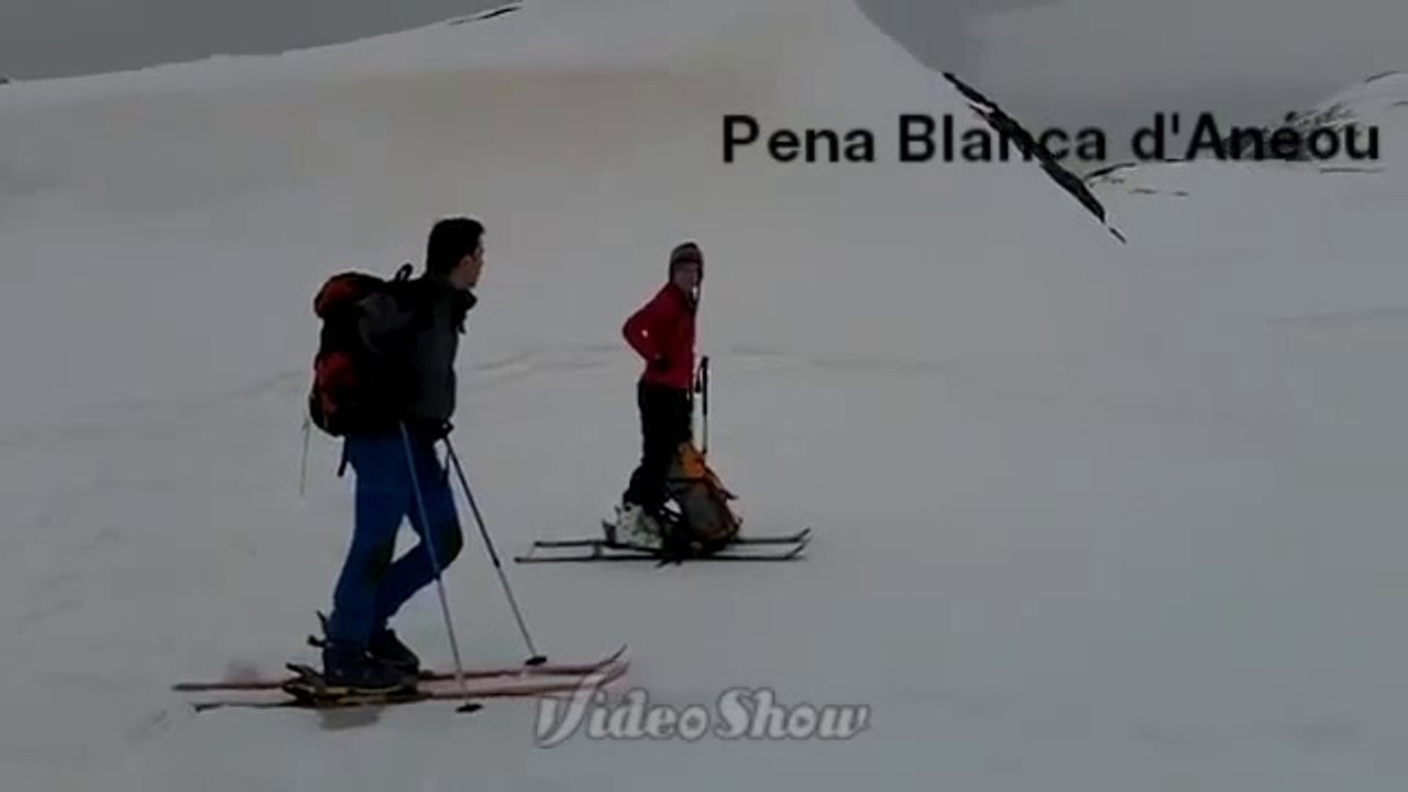 Ski de rando : Crêtes de Moustardé et Pena Blanca