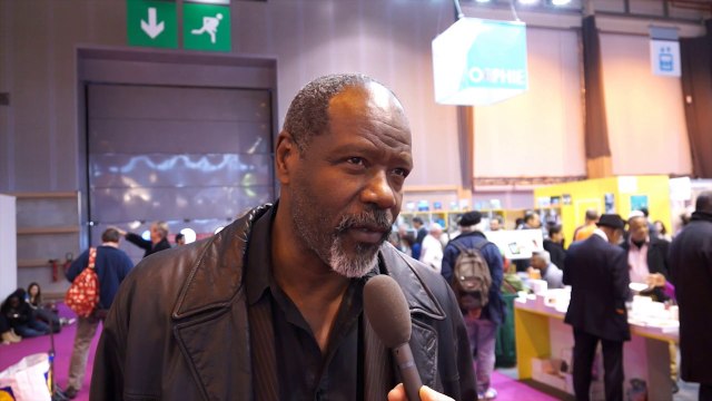 Rencontre avec l'acteur Jean-Michel Martial au Salon du livre de Paris avec le ministère des Outre-mer