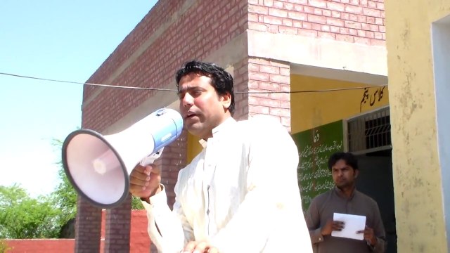 Muhammad Ajmal Nawab's address at Govt. High School Ban Bajwa