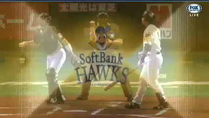 Debut 1 de Abril 2014 Luis Mendoza vs Softbank Hawks - Inning 2