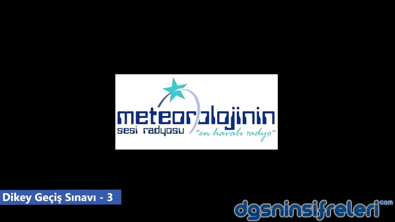 Bölüm 7 - Dikey Geçiş Sınavı 3