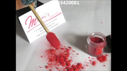 How to use flocking powder