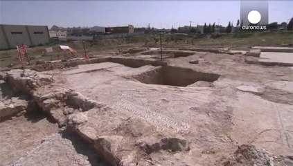 Les mosaïques d'un monastère byzantin dévoilées dans le désert israélien du Néguev