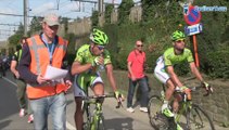 Peter Sagan et Oscar Gatto à l'arrivée de la 1e étape des 3 Jours de La Panne