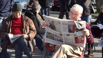 Alcatel-Lucent: les salariés bloquent le site d'Orvault, près de Nantes