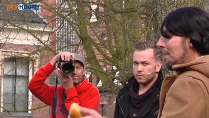 Oefenen voor The Passion in de stad - RTV Noord