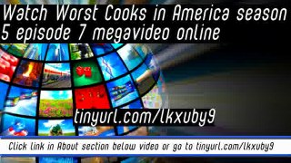 watch Worst Cooks in America season 5 episode 7 megavideo online