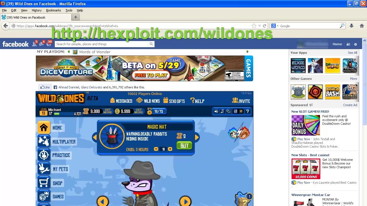 Wild Ones Cheats | Treats Coins Stat Points