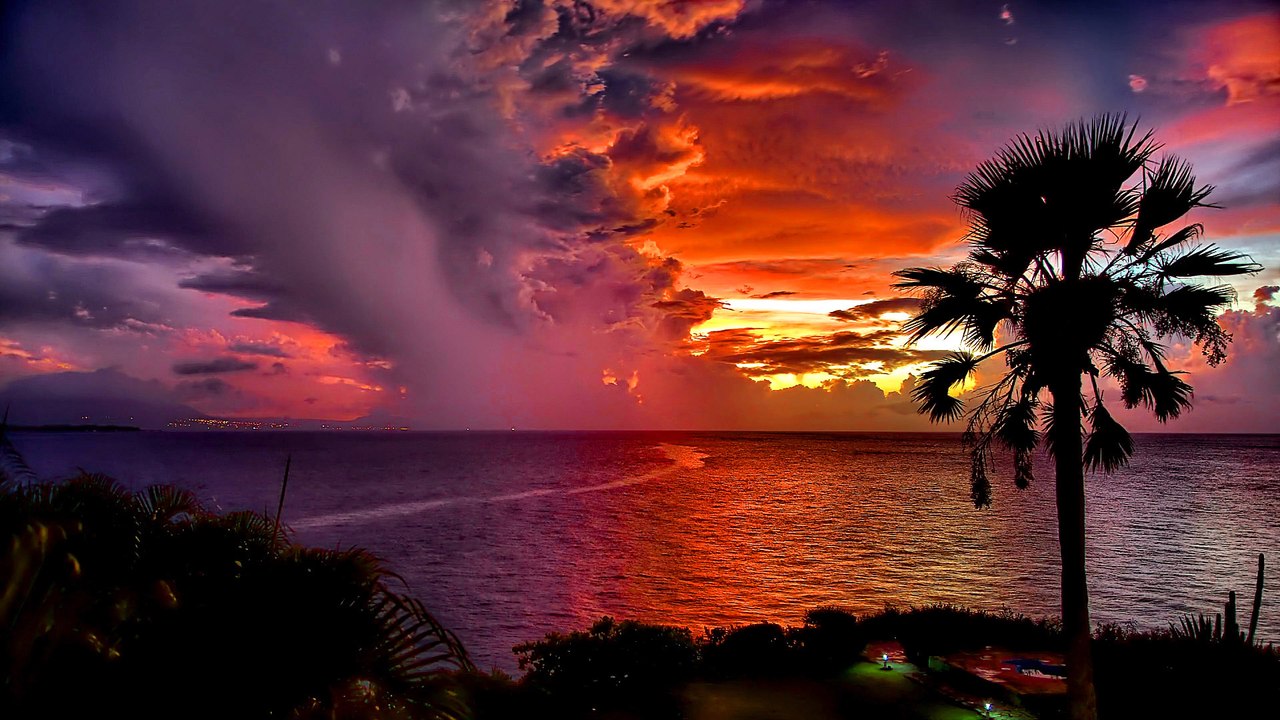 Perfect Sunsets in Dominican Republic Time Lapse
