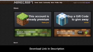 Minecraft Premium Account Generator - Free Minecraft Premium 2014