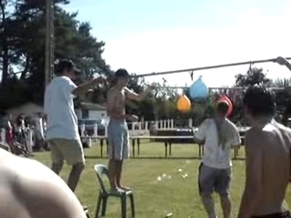 jeux intervillages: alex et les ballons