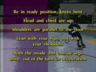Roller Hockey, Backward Skating