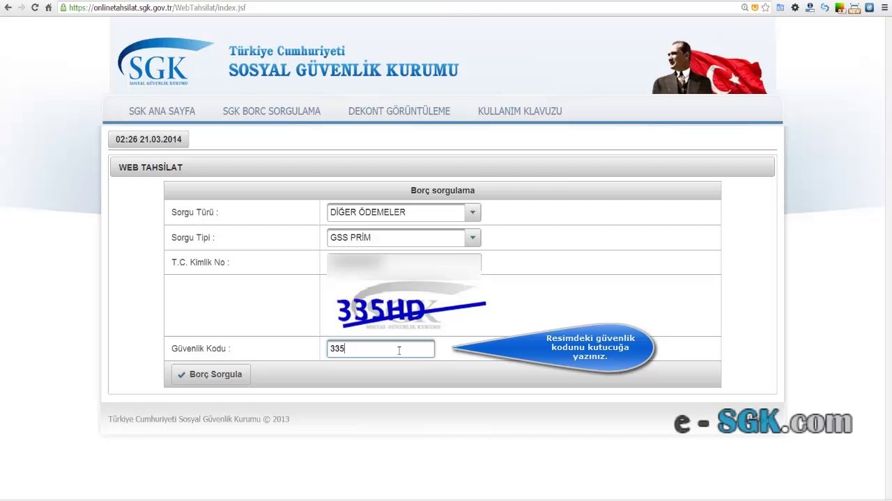 Gss Borc Sorgulama Dailymotion Video