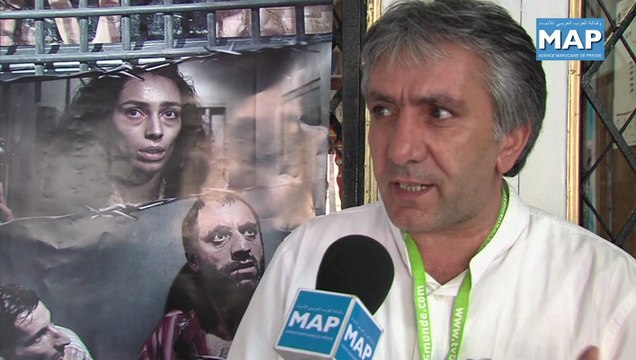 Projection du long-métrage Mavi ring lors du Festival international du cinéma méditerranéen de Tétouan