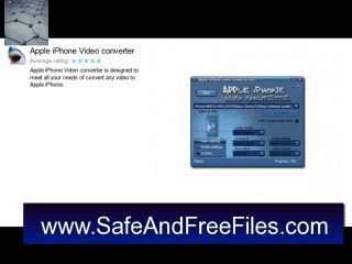 Apple iPod Video Converter 6.8 Serial Code Free Download