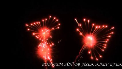 BODRUM HAVAİ FİŞEK KALP EFEK