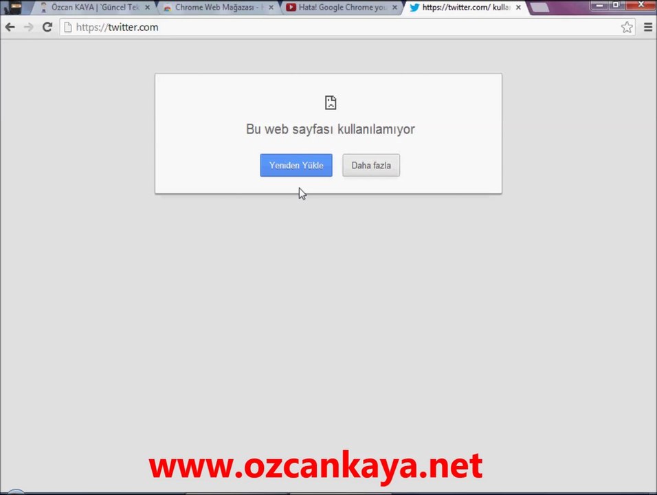 Yasaklı Sitelere Giriş Videolu Anlatım !