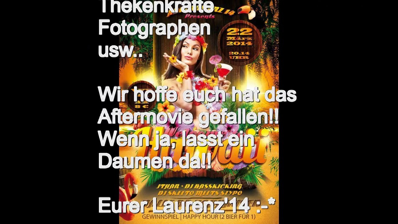 WELCOME TO HAWAII - Bruchhausen 22.03 (Aftermovie)