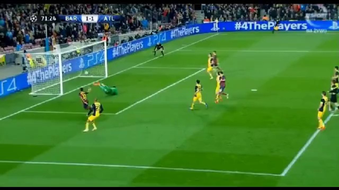 FC Barcelona - Atlético Madryt 1:1 All Goals (01.04.2014)