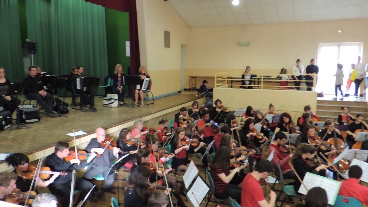 Orchestre à Cordes, concert du 30 mars 2014 à la salle des fêtes de Buxy