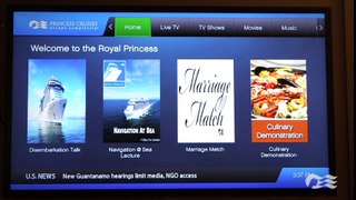 Regal Princess: Princess Live - Onboard Television Studio