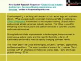 Cloud Computing Industry-  Market Analysis and Forecasts to 2019
