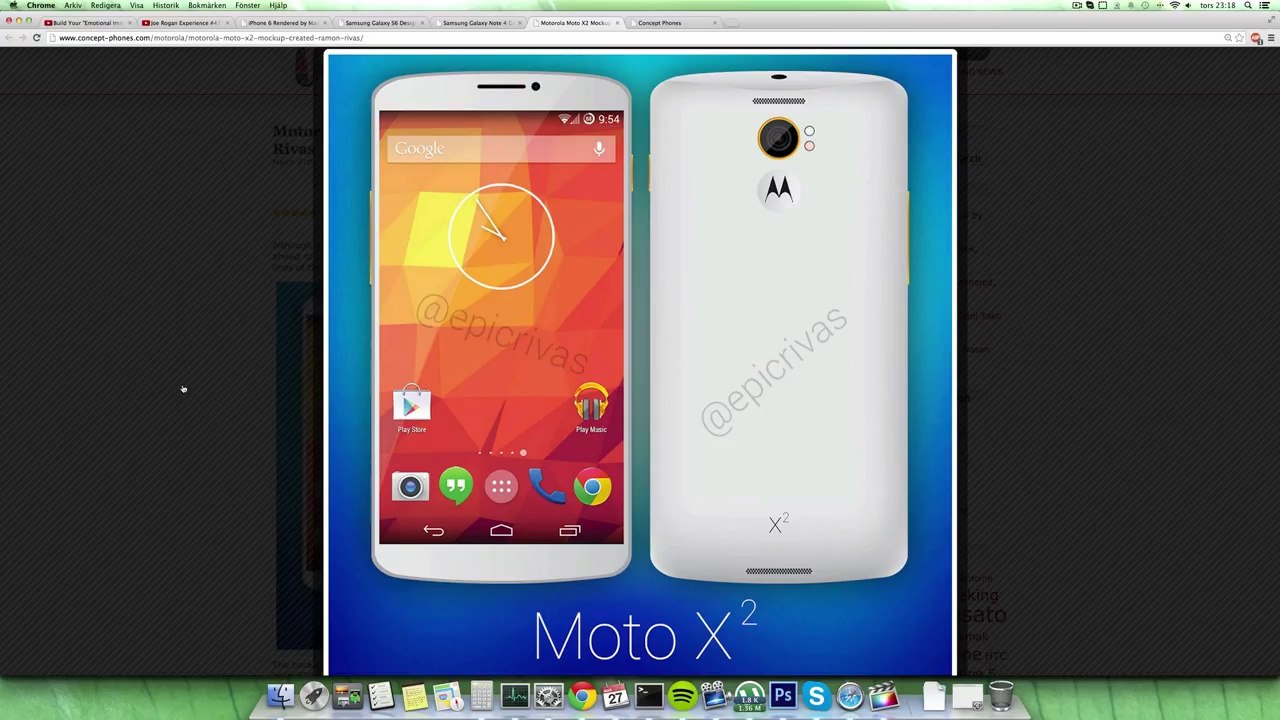 NEW Motorola Moto X2 Concept 2014 Render