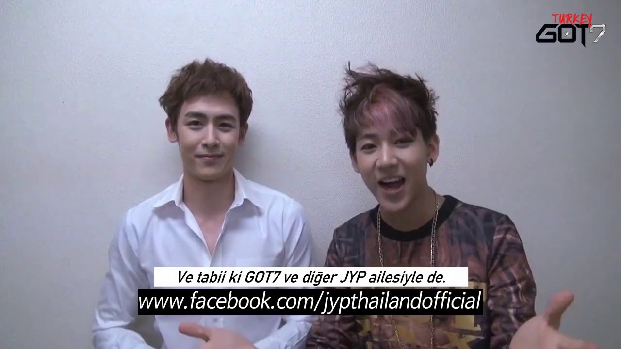 BamBam ve Nichkhun'un Tayland'lı Hayranlara Mesajı