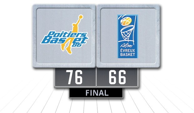 Basket, Pro B : Poitiers - Evreux (2013-2014)