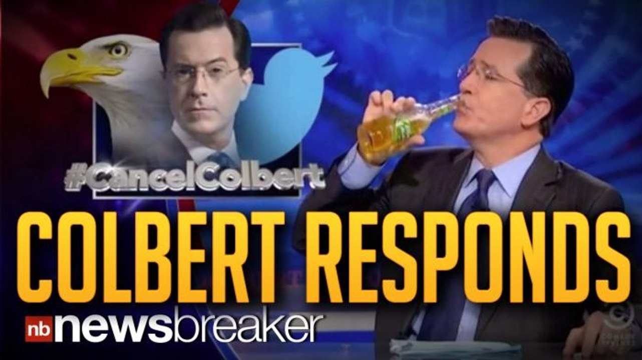 COLBERT RESPONDS: Comedian Dedicates Entire Opening of Monday's Show to Racist Tweet Controversy
