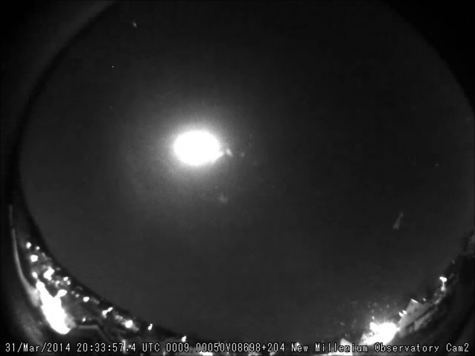 Grüner Meteor 31.03.2014 (Zusammenfassung)