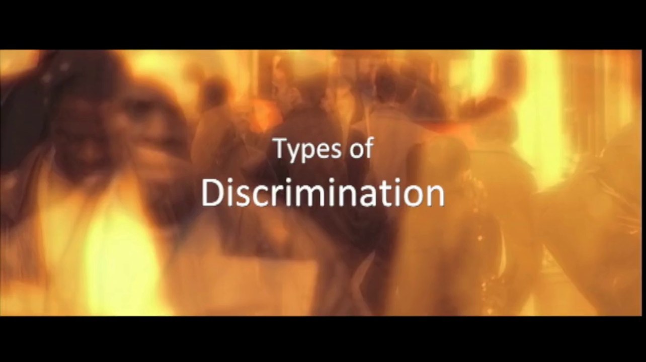 Types of Discrimination