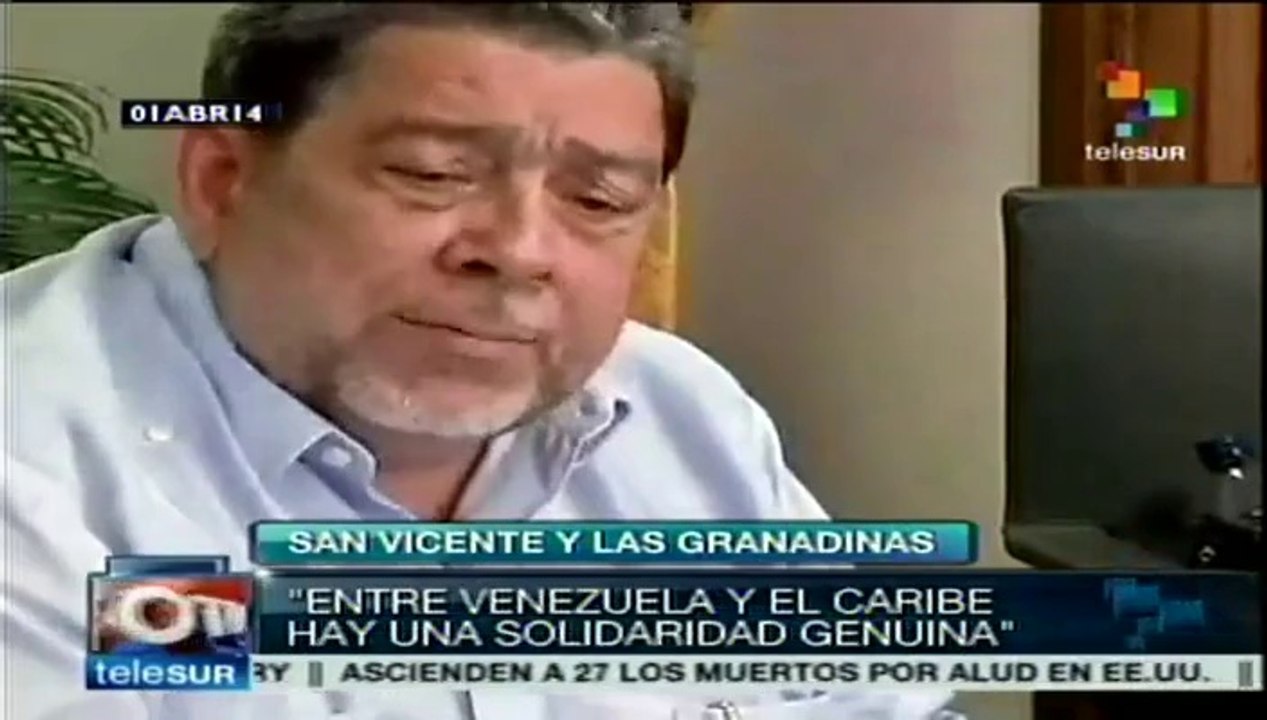 Existe solidaridad genuina entre Venezuela y El Caribe: Gonsalves