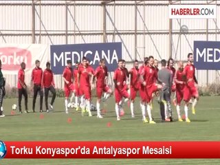 Torku Konyaspor'da Antalyaspor Mesaisi