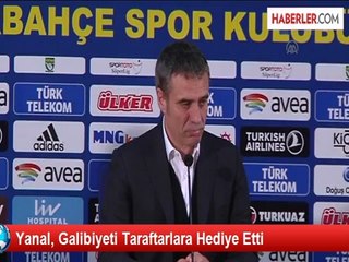 Yanal, Galibiyeti Taraftarlara Hediye Etti