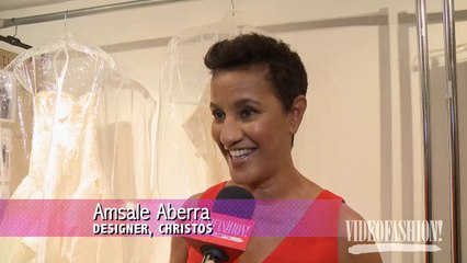 Christos & Kenneth Pool Fall 2014 Bridal - backstage, interviews and runway | Videofashion
