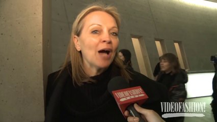 Giorgio Armani Fall 2014 interviews and runway | Videofashion